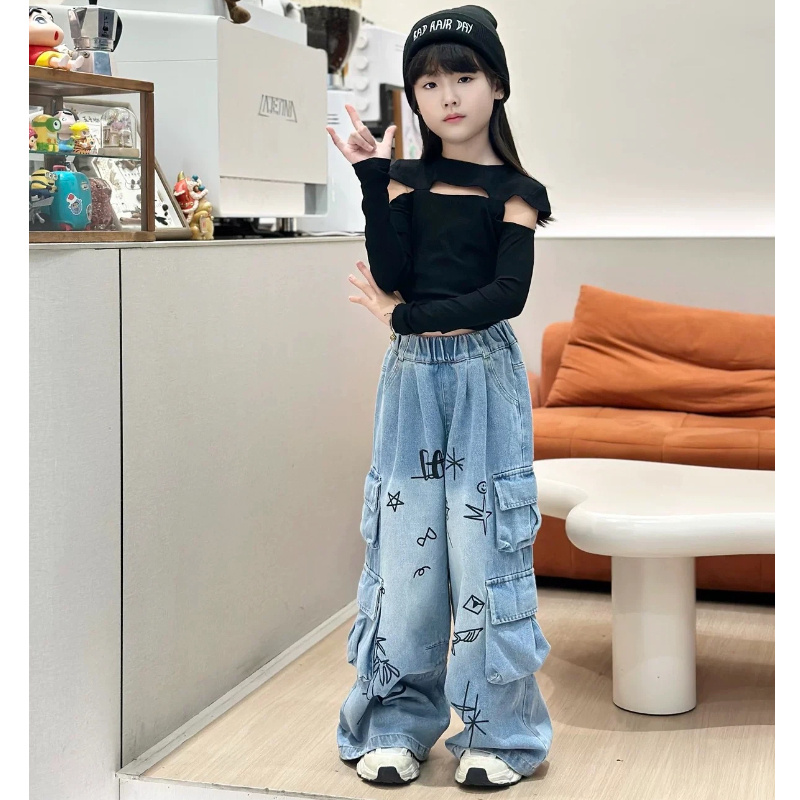 Girls' Jazz Dance Costumes, Ru - Street Fashion Runway ulasan dan harga