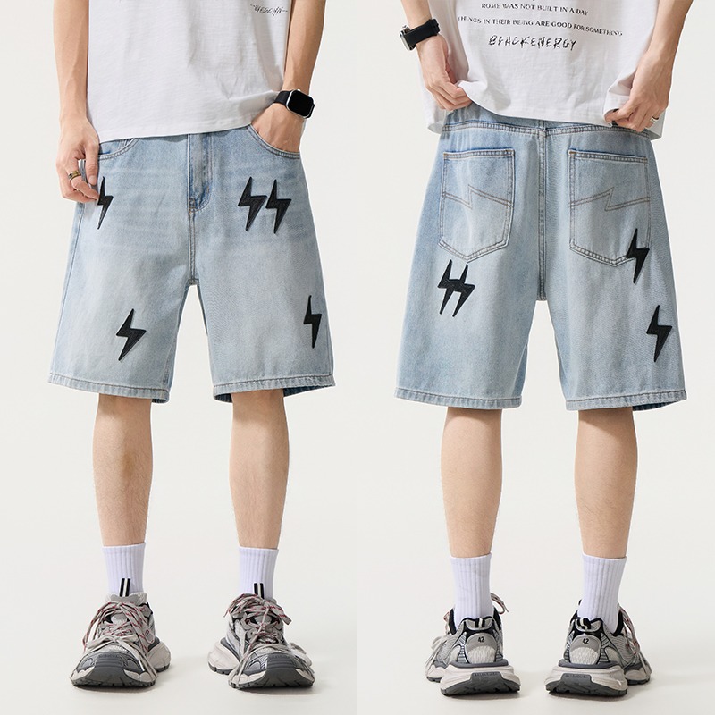 Summer Trendy Men American Str - Street Fashion American ulasan dan harga