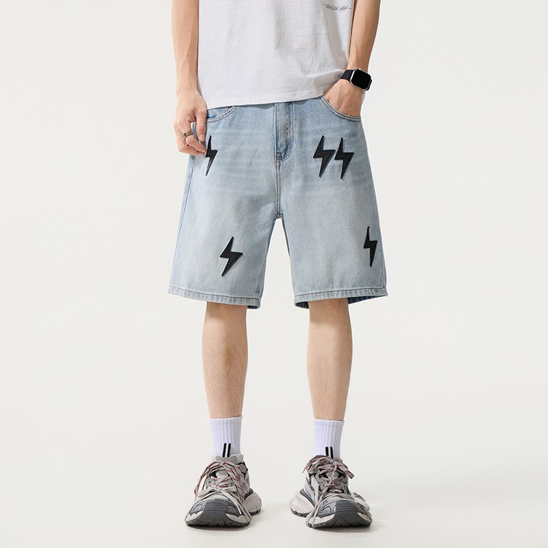 Summer Trendy Men American Str - Street Fashion American ulasan dan harga