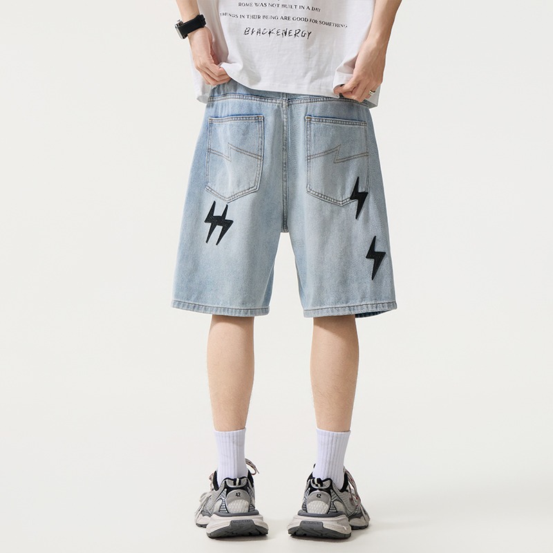 Summer Trendy Men American Str - Street Fashion American ulasan dan harga