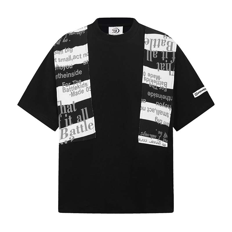 Men's High Street Printed T Sh - Street Fashion Vibes ulasan dan harga
