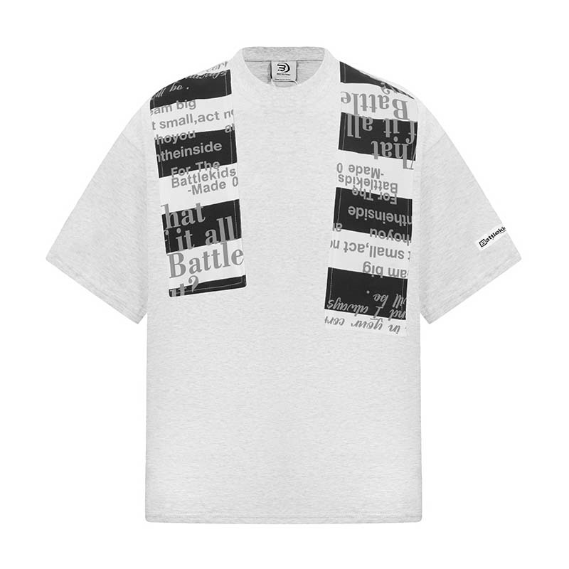 Men's High Street Printed T Sh - Street Fashion Vibes ulasan dan harga
