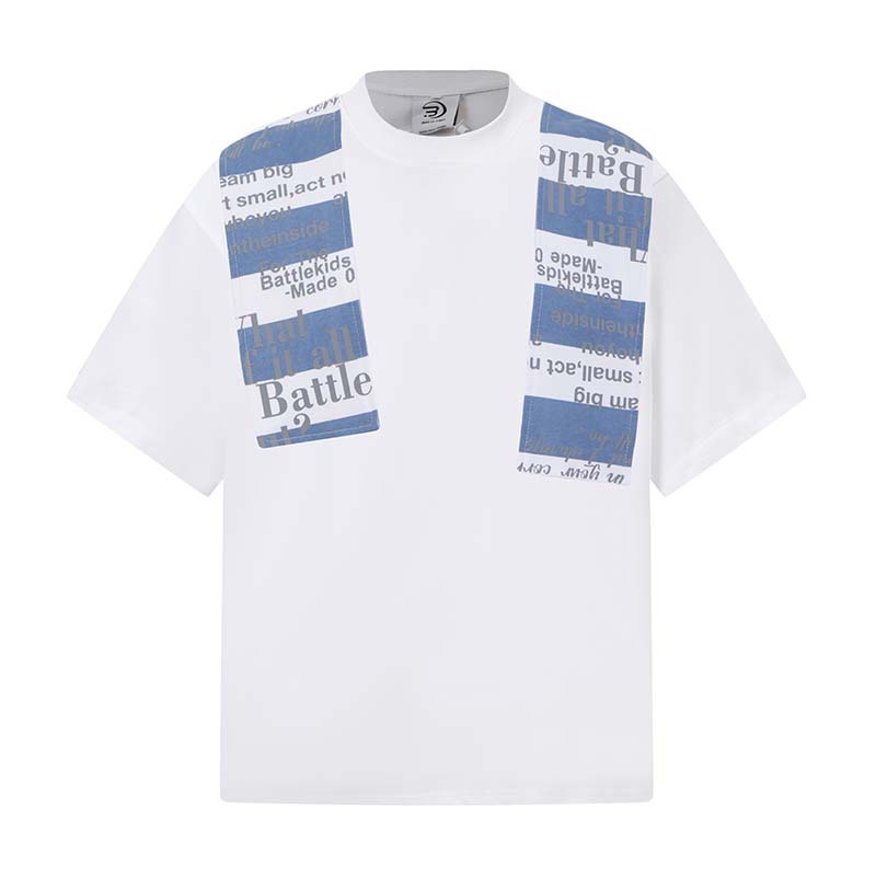 Men's High Street Printed T Sh - Street Fashion Vibes ulasan dan harga