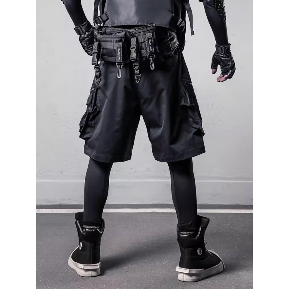 2025 Summer Tactical Shorts Me - Techwear Pants Tactical ulasan dan harga