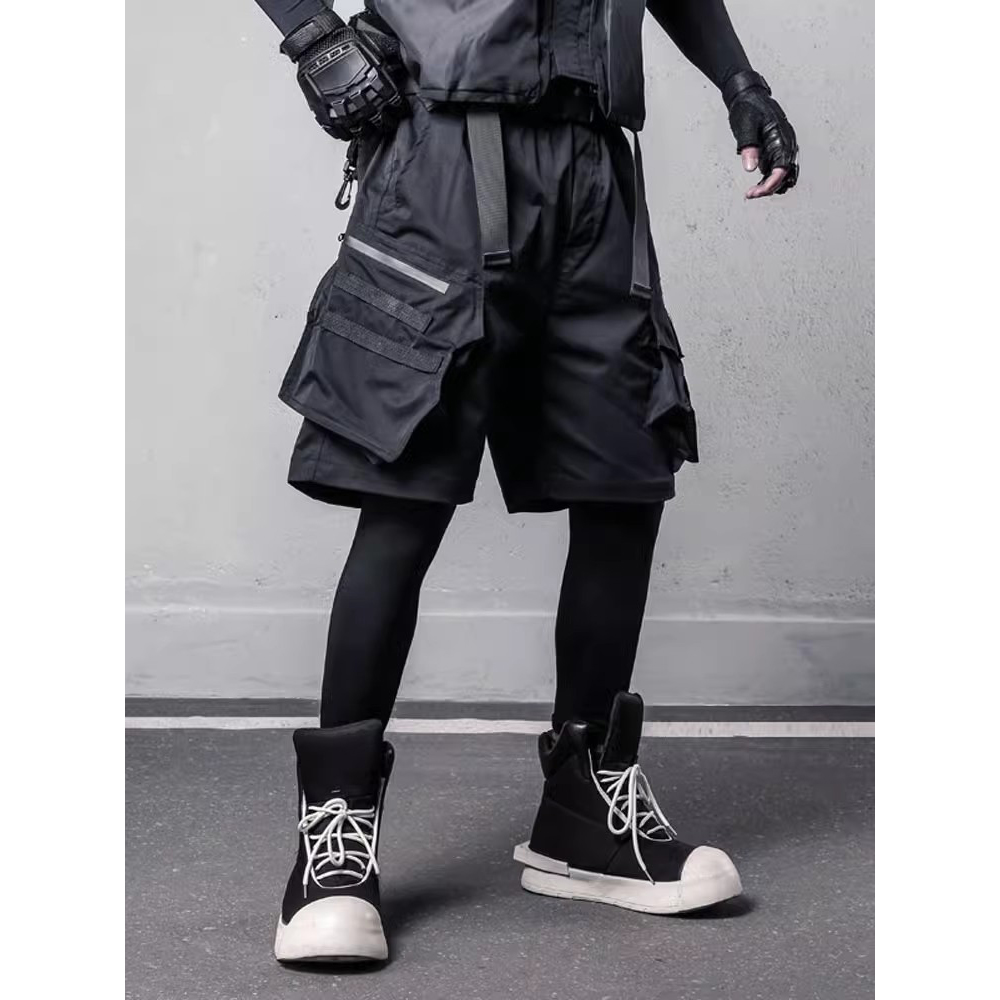 2025 Summer Tactical Shorts Me - Techwear Pants Tactical ulasan dan harga