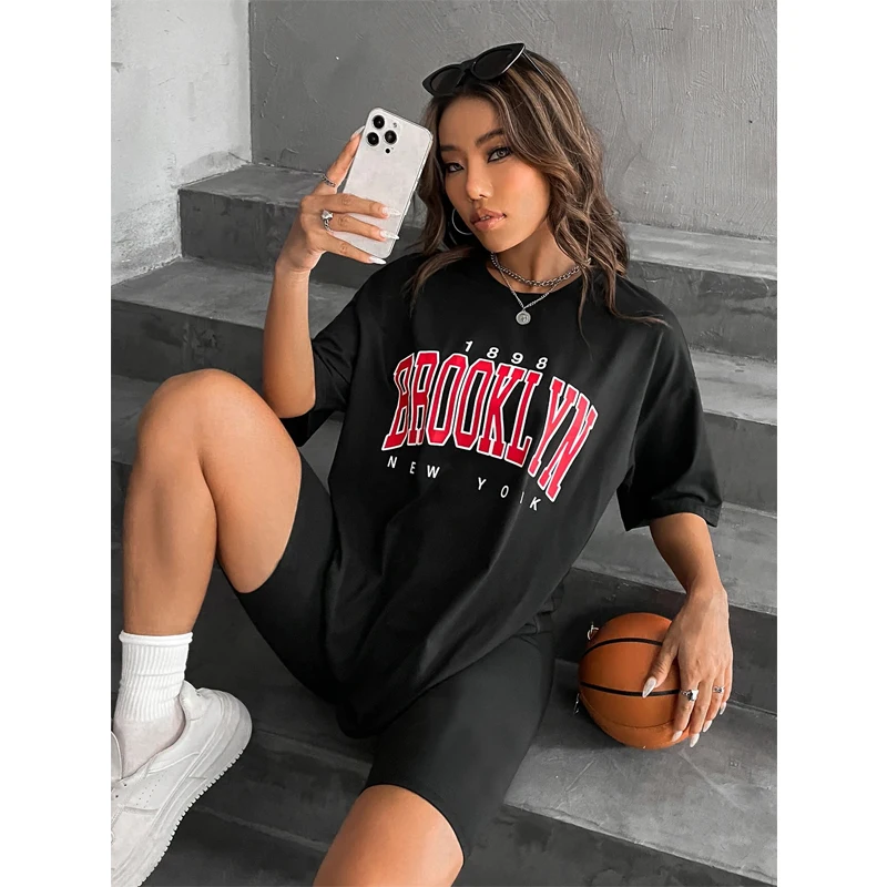 Fashion Vintage Womens T-Shirt - Street Fashion New York 2025 ulasan dan harga
