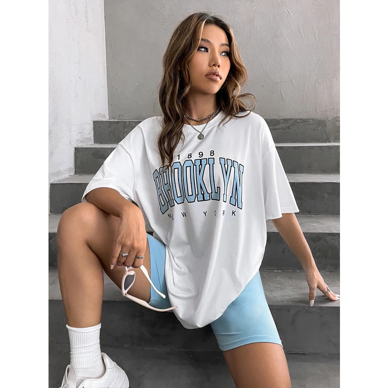 Fashion Vintage Womens T-Shirt - Street Fashion New York 2025 ulasan dan harga