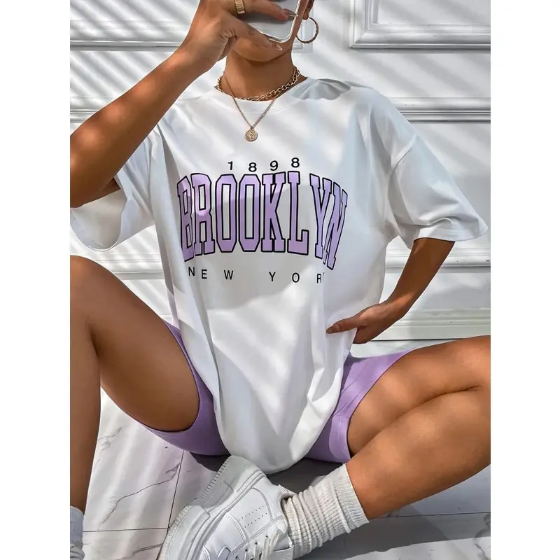 Fashion Vintage Womens T-Shirt - Street Fashion New York 2025 ulasan dan harga