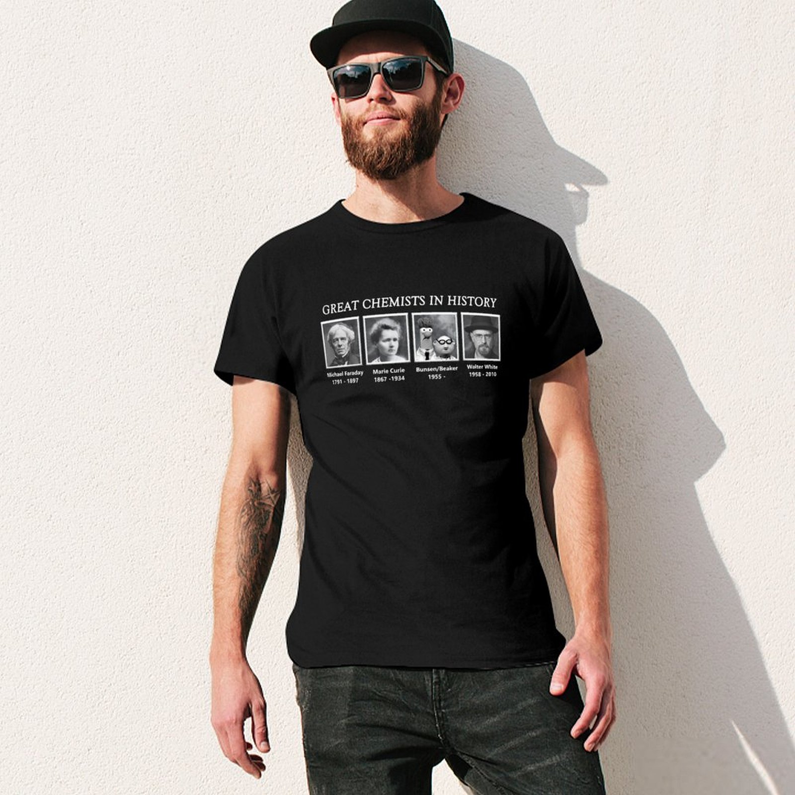 Great Chemists In History T-Sh - Street Fashion History ulasan dan harga
