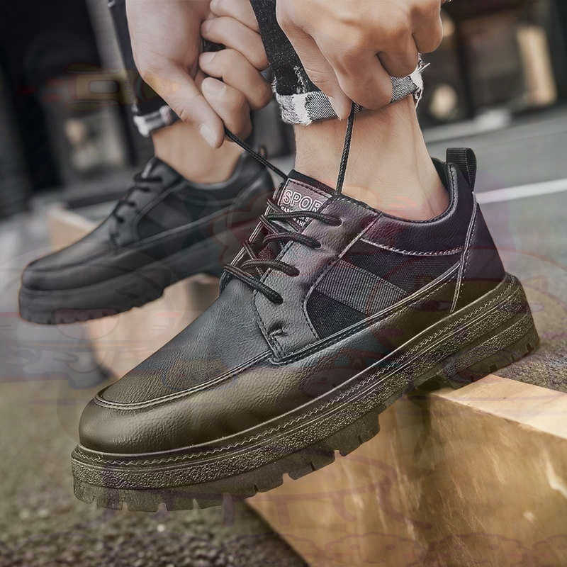 Dark Natural Leather Fashion T - Guangzhou Street Fashion ulasan dan harga