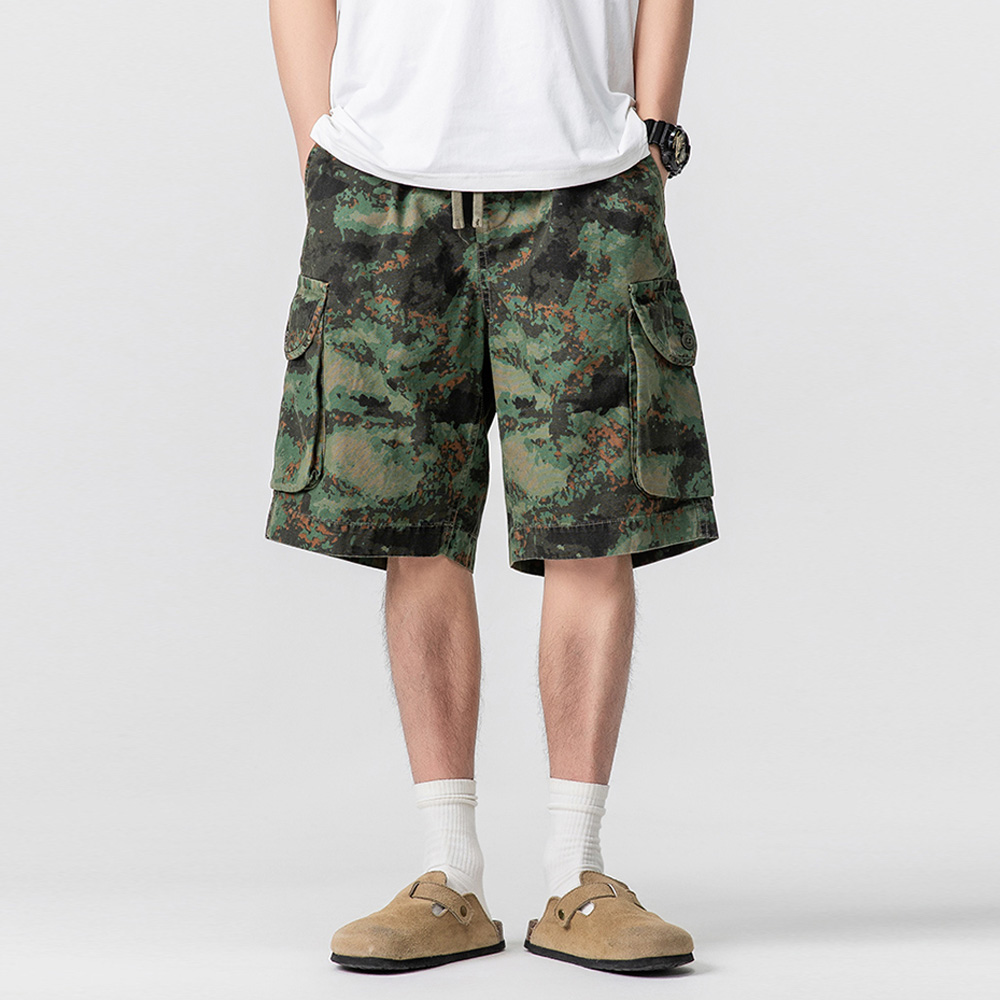 Men Summer Streetwear Fashion  - Techwear Pants Tactical ulasan dan harga