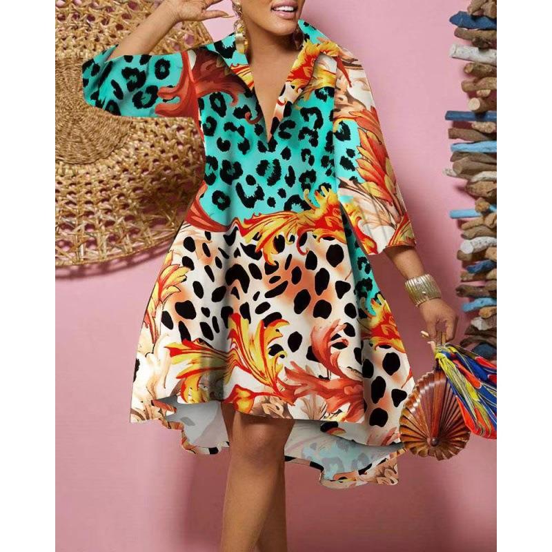Fashionable Loose Printed Shir - Guangzhou Street Fashion ulasan dan harga