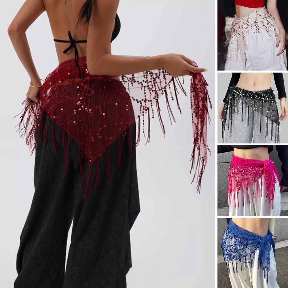 Fashion Sequins Belly Dance Be - Street Fashion Thailand ulasan dan harga