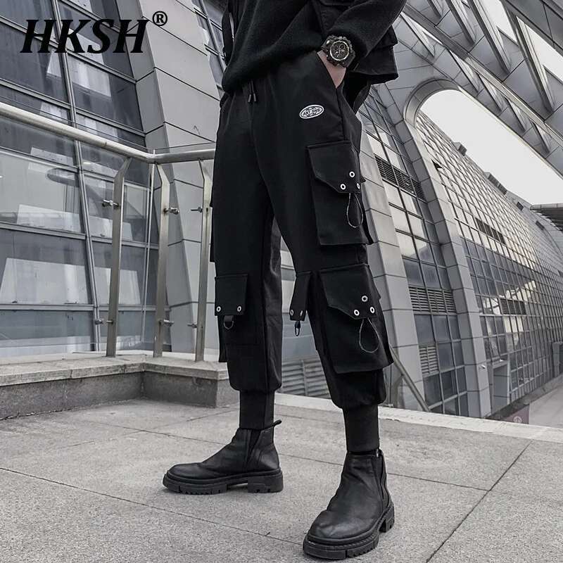 HKSH Spring New Safari Style C - Techwear Pants Tactical ulasan dan harga