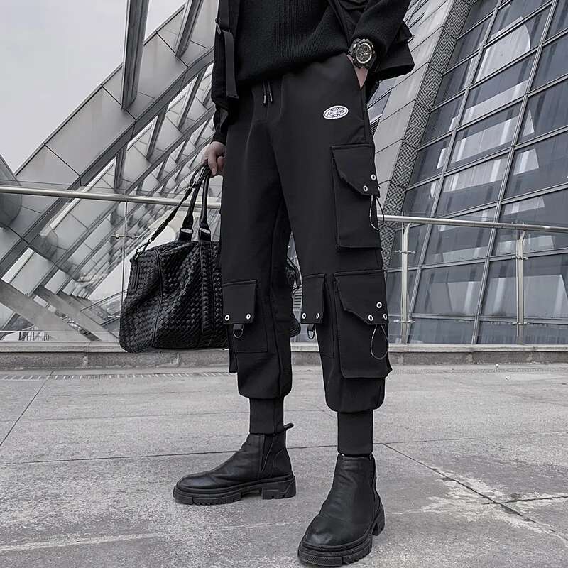 HKSH Spring New Safari Style C - Techwear Pants Tactical ulasan dan harga