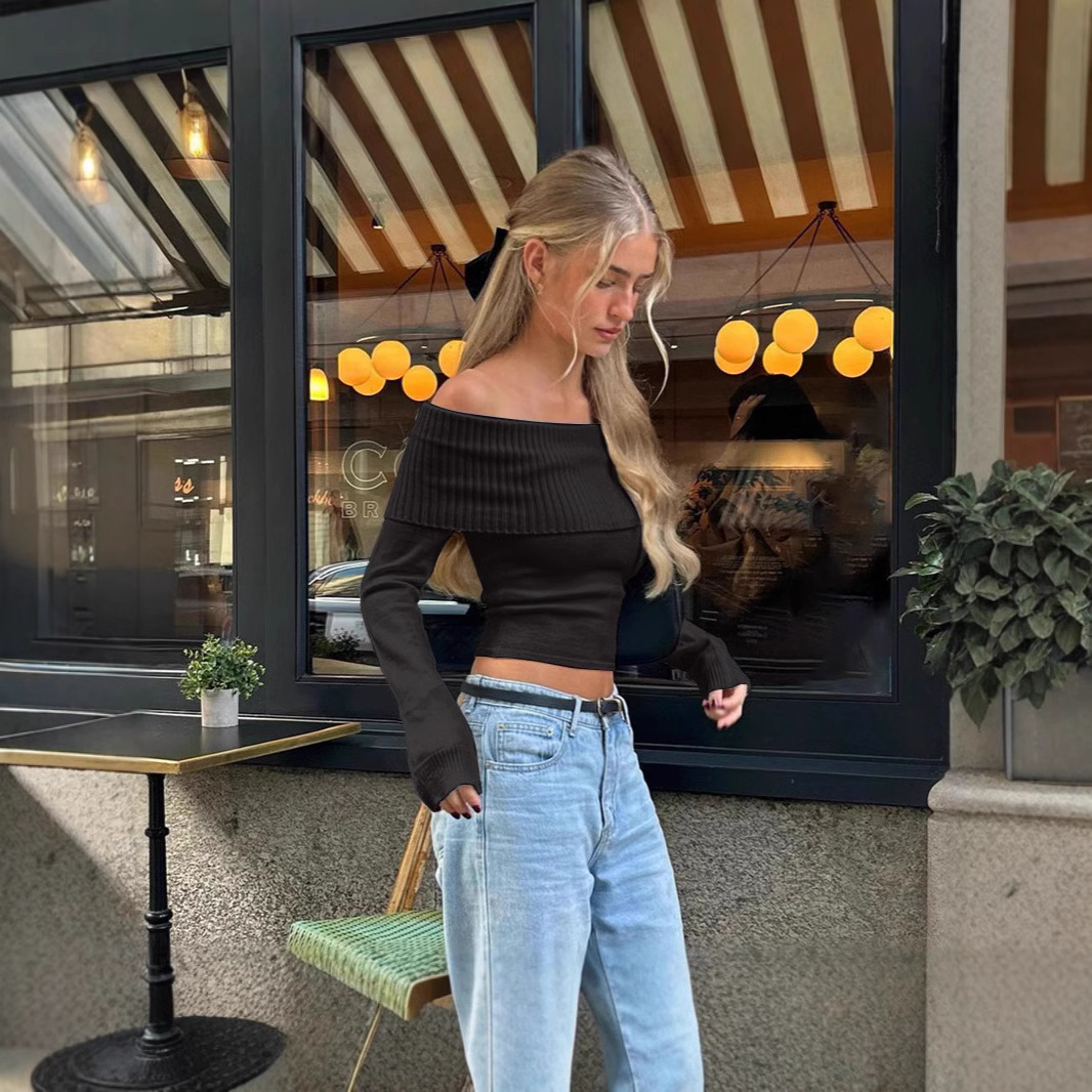 Street Fashion Off Shoulder To - Street Fashion Winter ulasan dan harga