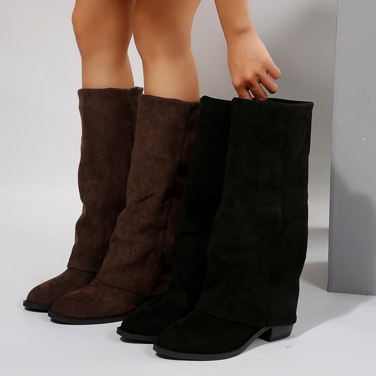 Women's Knee High Boots Autumn - Street Fashion Winter ulasan dan harga