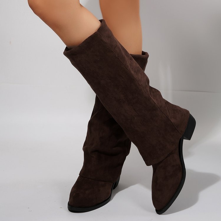 Women's Knee High Boots Autumn - Street Fashion Winter ulasan dan harga