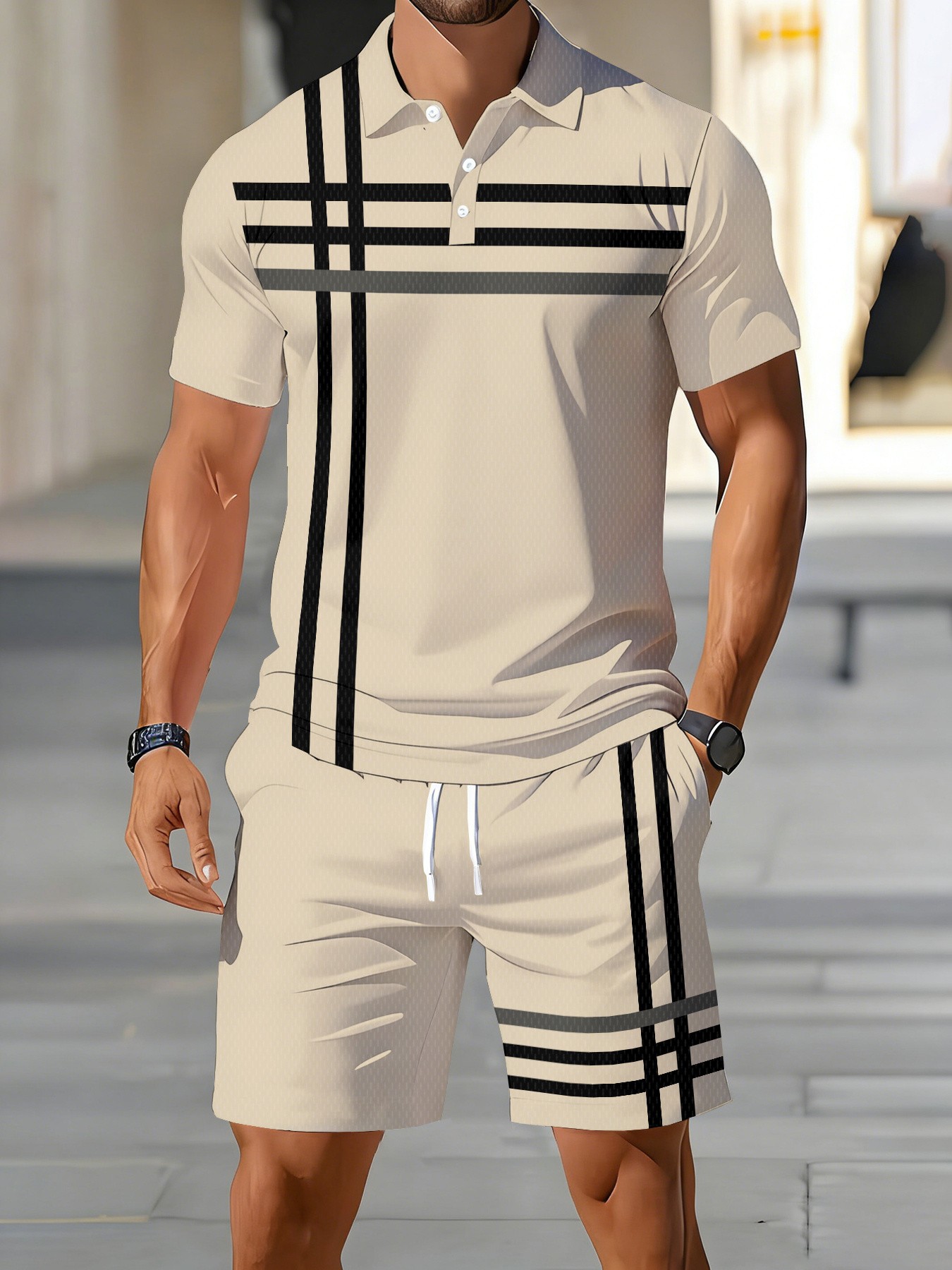 2026 Summer American Men's Pol - Street Fashion American ulasan dan harga