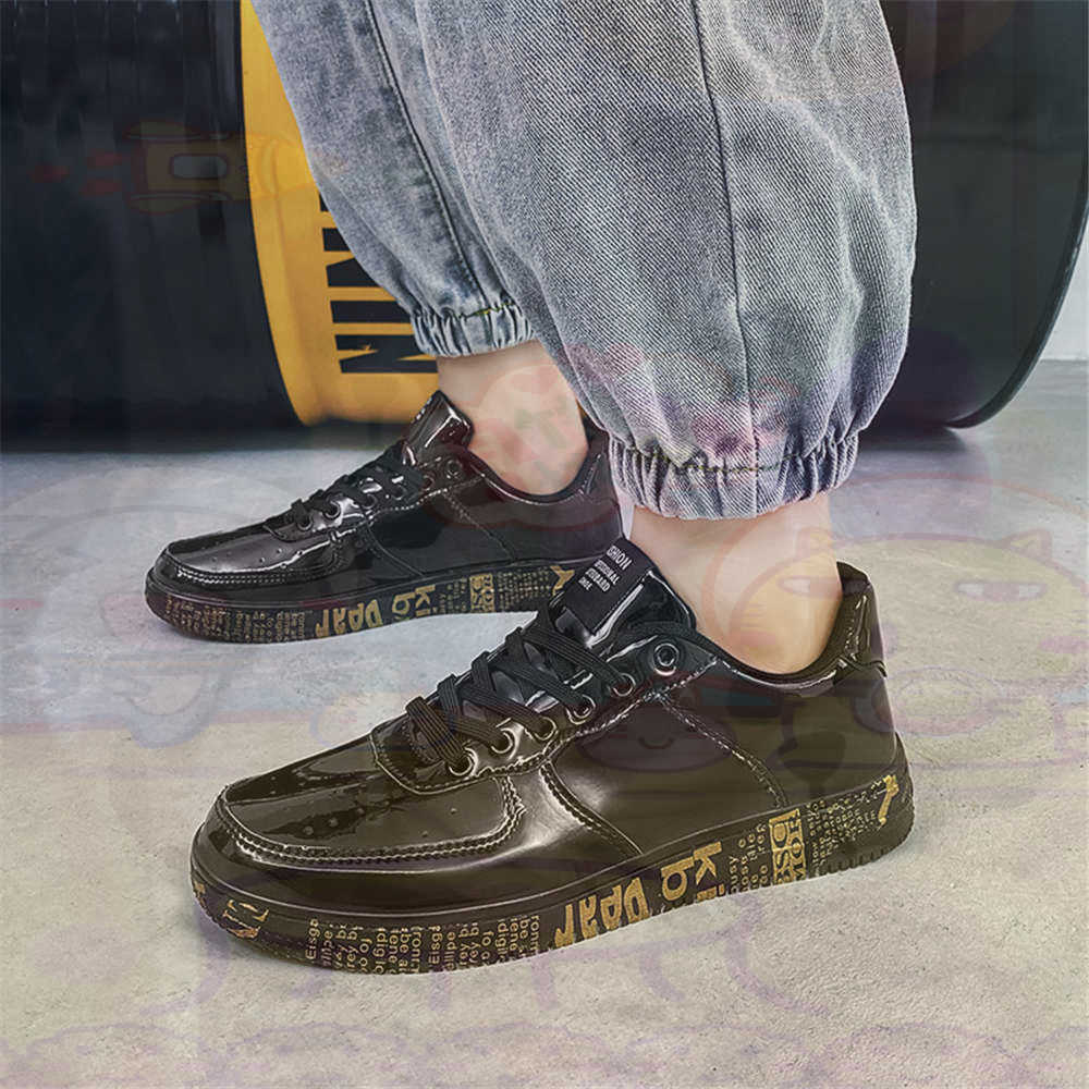 Round Foot Size 45 Sneakers Wh - Guangzhou Street Fashion ulasan dan harga