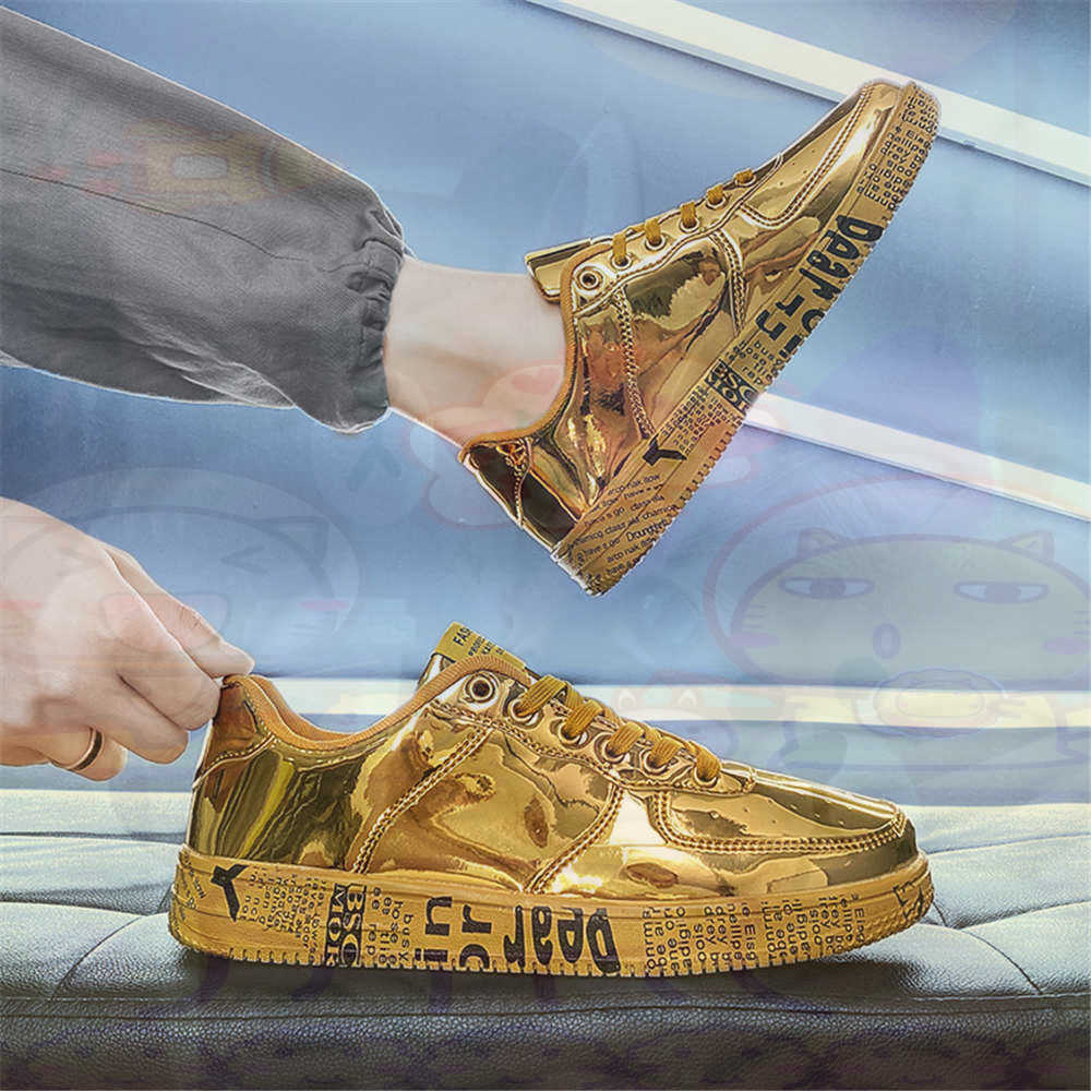 Round Foot Size 45 Sneakers Wh - Guangzhou Street Fashion ulasan dan harga