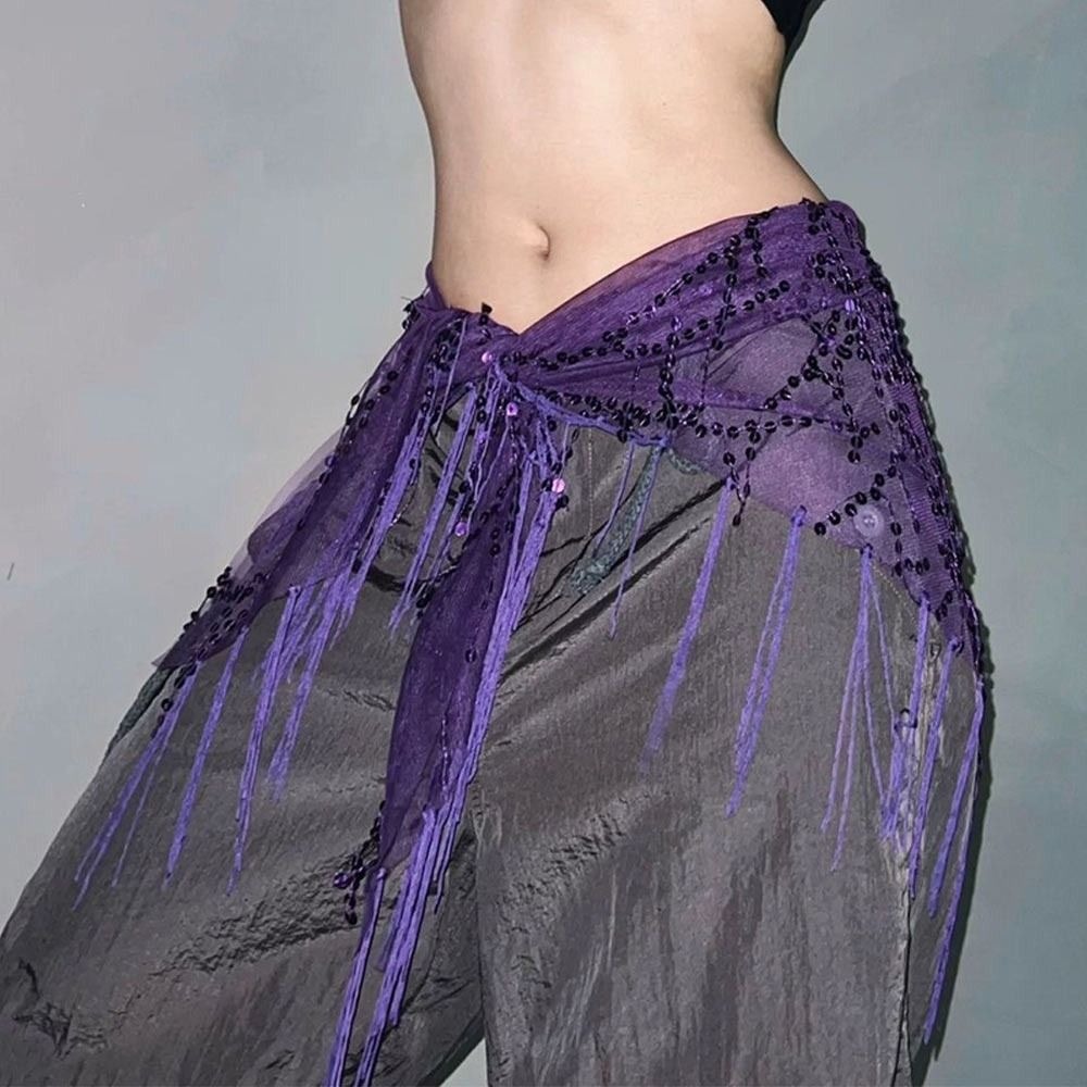 Fashion Sequins Belly Dance Be - Street Fashion Thailand ulasan dan harga