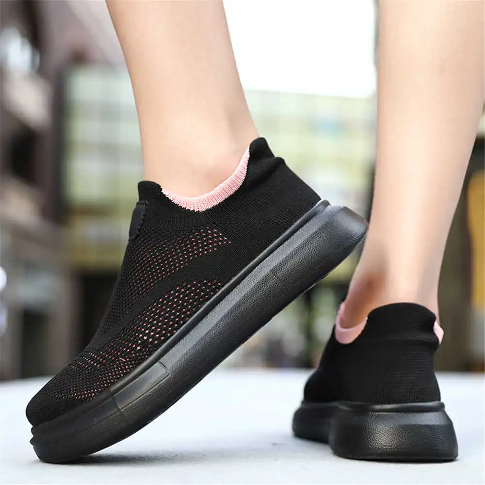 Platform Stockings Brown Shoes - Guangzhou Street Fashion ulasan dan harga