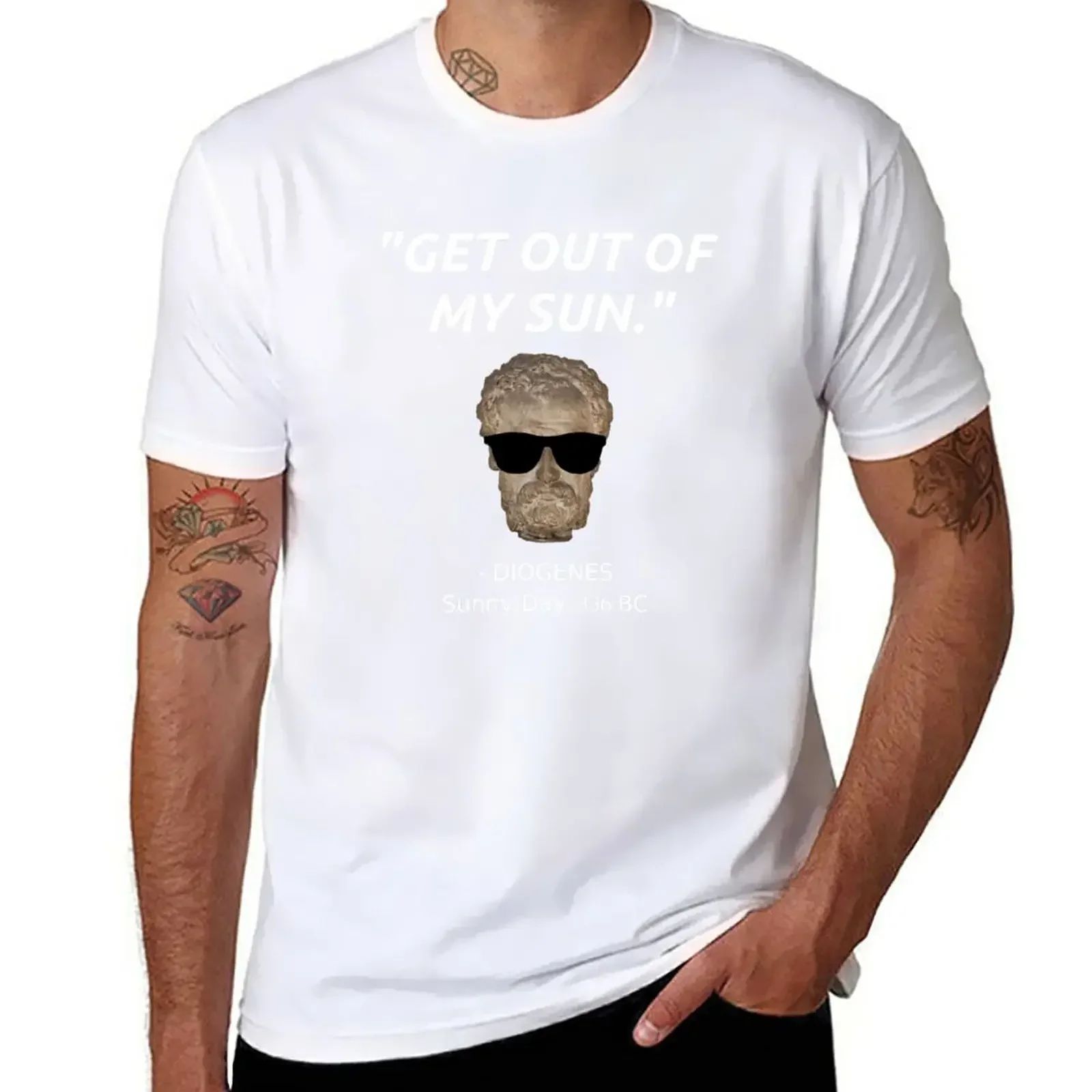 Funny Diogenes Quote T-shirt P - Street Fashion History ulasan dan harga