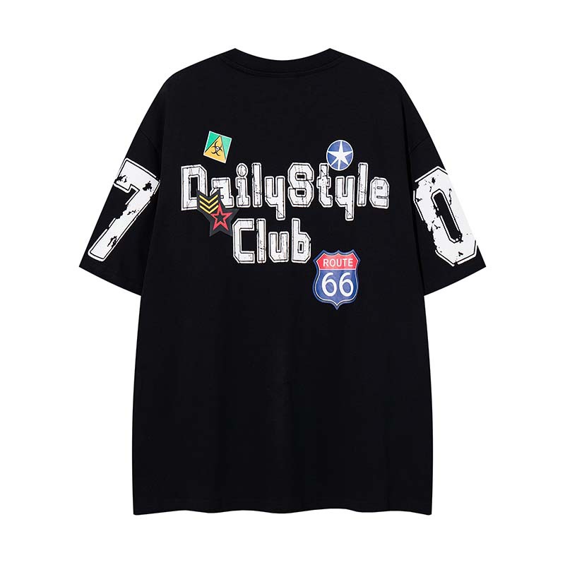 Men's Fashion 3D Printed T Shi - Street Fashion Vibes ulasan dan harga